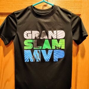 Exertek Boys Baseball Themed Short Sleeve Tee